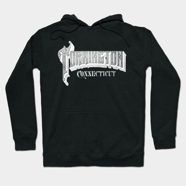 Vintage Torrington, CT Hoodie by DonDota